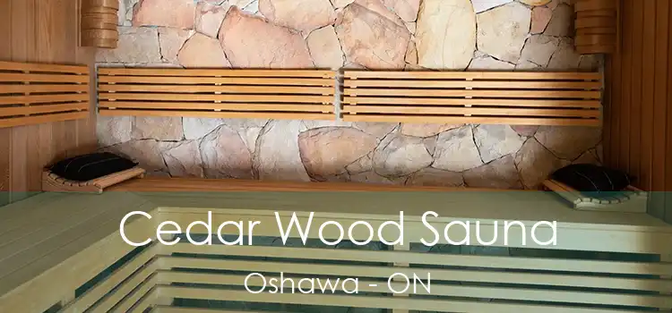  Cedar Wood Sauna Oshawa - ON