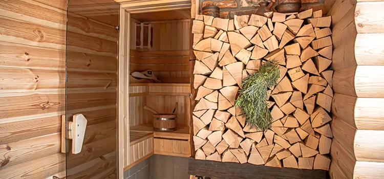 Broken Basswood Sauna Repair Services in Oshawa, Ontario