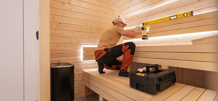 Commercial Sauna Installation in Oshawa, ON