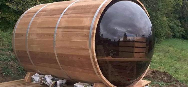Panorama 4-Person Glass Cabin Sauna Maintenance in Oshawa, Ontario