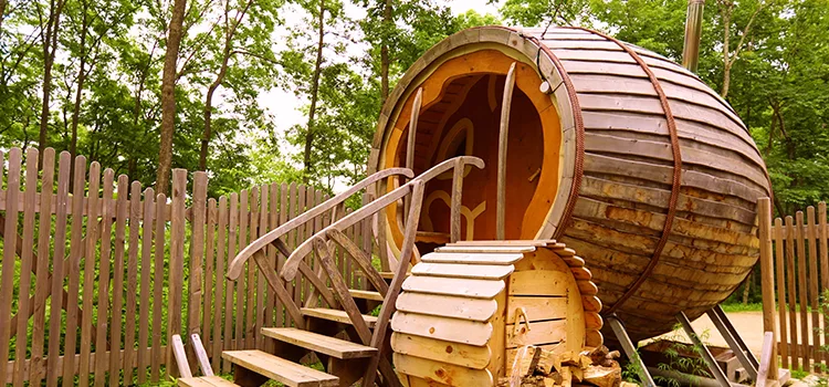 360° Panoramic Bubble Window Sauna Installation Services in Oshawa, Ontario