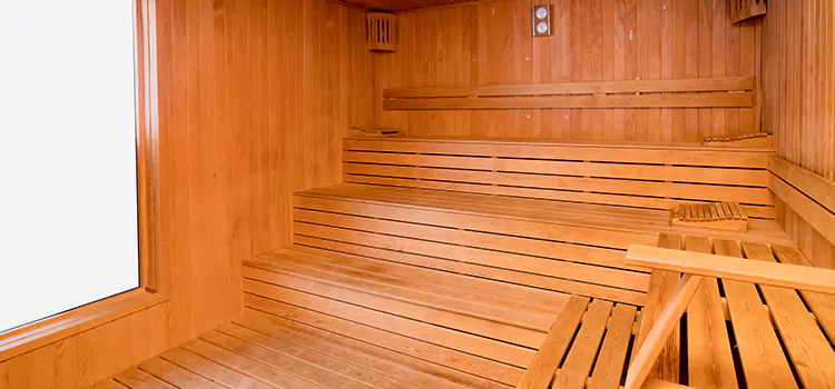 Custom Hemlock Wood Sauna Construction in Oshawa, Ontario