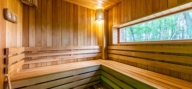 Indoor Modern Sauna Setup Services in Oshawa, ON