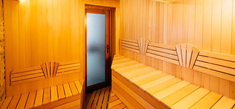 Old Cabin Conversion To Sauna in Oshawa, Ontario