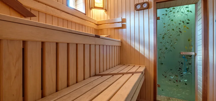 Sauna Door Handle Screw Replacement in Oshawa, Ontario