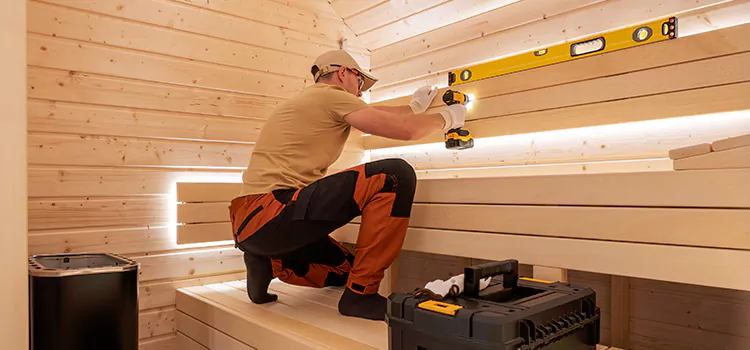 Outdoor Sauna Installation Service in Oshawa, ON